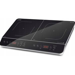 Caso Caso | Hob | Touch 3500 | Induction | Number of burners/cooking zones 2 | Touch control | Timer | Juodas | Ekranas