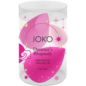 Joko JOKO Gąbeczka do makijażu 3D Dreamer`s Rhapsody 1op.-3szt