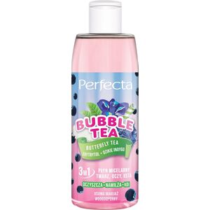 DAX PERFECTA Bubble Tea Płyn micelarny 3w1 Butterfly Tea, Erytrytol + Dzikie Indygo 300 ml