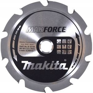 Makita MAKITA ΔΙΚΥΛΛΟ ΠΡΙΟΝΙ 165x20x10z MAKFORCE WOOD 14215231 88381420914