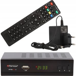 Δέκτης τηλεόρασης Opticum Δέκτης Opticum Red Nytrobox X H.265 DVB-T2/C 14406195 5908266365329