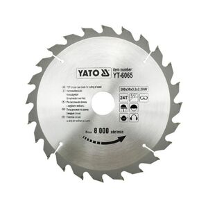 Yato Piła tarczowa do drewna 200x30mm 24z YT-6065