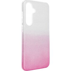 OEM Futerał SHINING do SAMSUNG S24 FE transparentny różowy