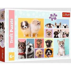 Trefl Puzzle 160el Psia przyjaźń 15412 Trefl