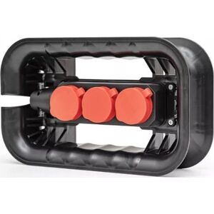 Cable winder with electrical strip Qbrick System Custom Cable Winder with an electrical strip set