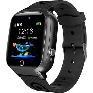 Smartwatch GoGPS K17 Czarny  (K17BK)