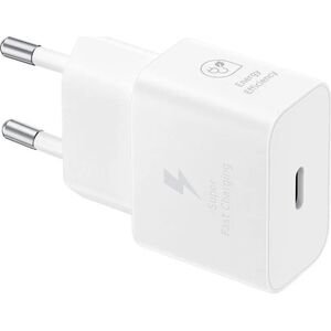 Ładowarka Samsung Ładowarka sieciowa Samsung EP-T2510NWEGEU GaN USB-C 25W SFC - biała