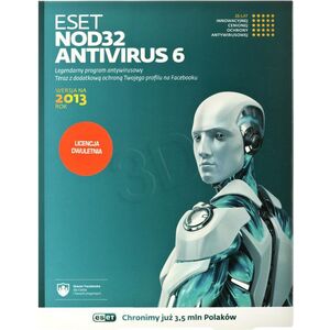 ESET NOD32 Antyvirus na 1 urządzenie na 24 miesiące  (NOD321/24)