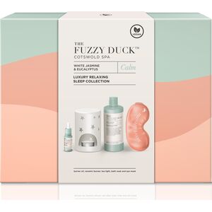Baylis & Harding Rinkinys Baylis & Harding The Fuzzy Duck Cotswold Spa Luxury Sleep: vonios aliejus, 300 ml + aromatinis aliejus, 30 ml + aromatinio aliejaus kaitintuvas