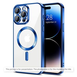 Techsuit Case for Samsung Galaxy S25 Ultra - Techsuit Luxury Crystal MagSafe - Deep Blue 5949419259324 έως 12 άτοκες Δόσεις