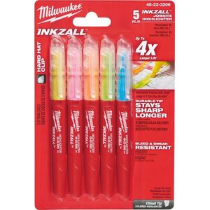 Μαρκαδόροι ΧΡΩΜΑΤΟΣ Milwaukee MILWAUKEE 5 τεμ 13763448 45242482580