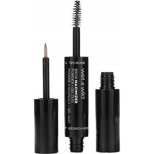 WET N WILD_Brow Maximizer Powder + Gel Duo Neutral Brown πούδρα-τζελ φρυδιών 3,5ml 14008581 77802157010