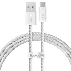 Baseus cable Dynamic USB - USB-C 2,0m white 100W 6932172607463
