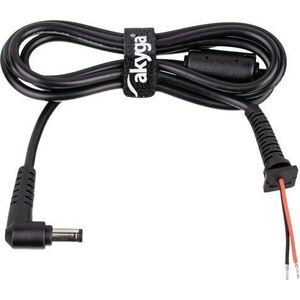 Kabel zasilający Akyga AKYGA Przewód zasilający do notebooków AK-SC-35 5.5 x 2.1 mm 1.2m