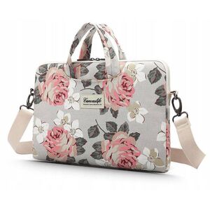 Canvaslife Briefcase Laptop 13-14 White Rose 0795787711170