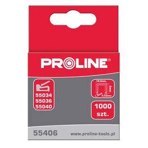 Pro-Line Zszywki hartowane typ G 8mm 1000szt. - 55408