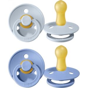 Bibs Smoczek uspokajający 2-Pack S Sky Blue Baby Blue 0m+ Bibs