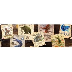 Ultra-Pro Ultra-Pro: Magic the Gathering - Bloomburrow - 8ft Table Playmat - Calamity Beasts 13813107 74427385446