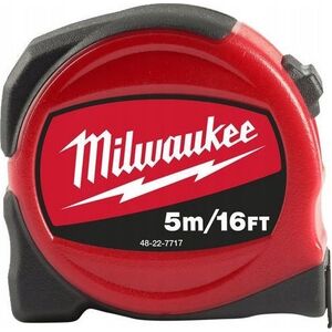 Milwaukee MILWAUKEE ROLLING MEASURE 5m SLIM S5 16/25 13763461 45242512935