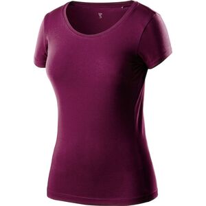 Neo T-shirt (T-shirt damski bordowy, rozmiar S)
