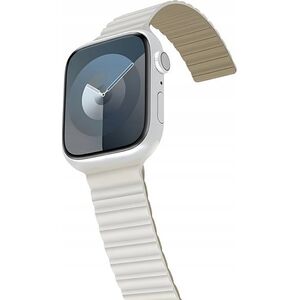Λουράκι Araree Araree Silicone Link Apple Watch 38/40/41mm λευκό-πράσινο/ζεστό λευκό-χακί AR70-01908C 13203282 8809961110283