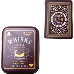 Gentlemens Hardware Karty do gry - Whisky