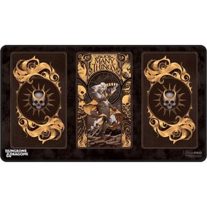 Ultra-Pro Ultra Pro: Dungeons & Dragons - The Deck of Many Things - Black Stitched Playmat - Alternative Cover 13452985 74427380656