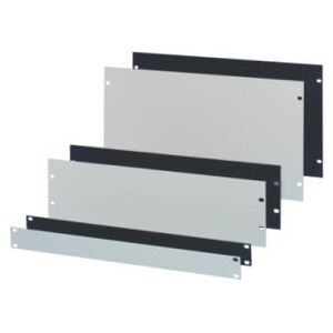 SCHROFF Okrągły panel SCHROFF 19, 1 RU, 3 mm, Al, RAL 7021