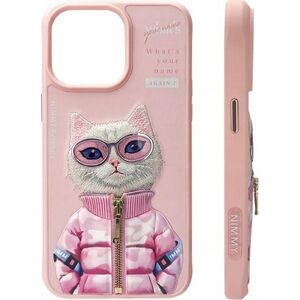 Nimmy iPhone 15 Pro Max 6.7" case pink Cool&Cute 2.0 Cat