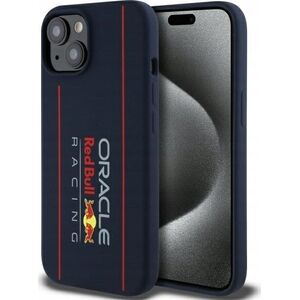 Red Bull RBHMP15S24SIOLRV iPhone 15 6.1" hardcase navy blue/navy Silicone Vertical Logo MagSafe