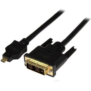 Kabel StarTech HDMI Micro - DVI-D 2m czarny (HDDDVIMM2M)