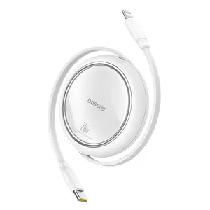 Baseus Free2Pull USB-C / Lightning cable 20W 1m (white)