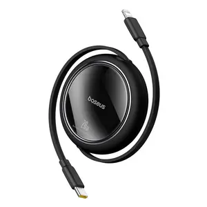 Baseus Free2Pull USB-C / Lightning cable 20W 1m (black)