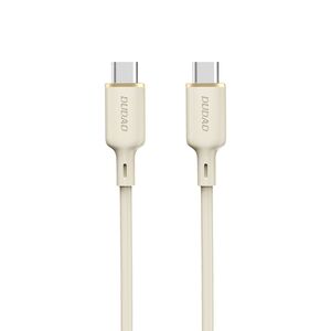 Dudao L7SCC cable USB-C / USB-C 100W 2m beige