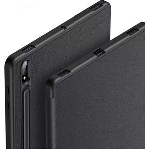 Etui na tablet Dux Ducis Etui Dux Ducis Domo składane z miejscem na rysik do Samsung Galaxy Tab S9 Plus czarne