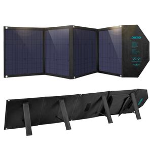 Choetech SC007 Solar Charger 80W DC, USB-C, 2xUSB-A PD, QC black