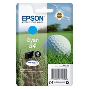 Tusz Epson Oryginalny tusz 34, cyan (C13T34624010)