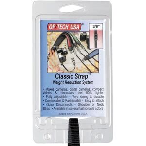 OP/TECH Klasyczny Pasek Do Aparatu 3/8", Czarny (OP/TECH1001252)