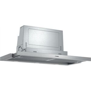 Okap Bosch Okap Bosch DFS097A51 Seria 4 Teleskopowy, klasa efektywności energetycznej A, szerokość 90 cm, 397 m/h, przyciski, srebrny meta