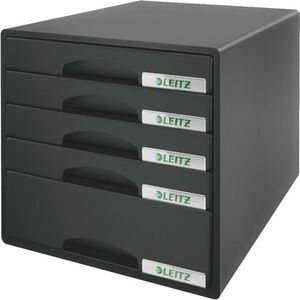 Leitz Pojemnik 5 szuflad PLUS czarny (52110095)
