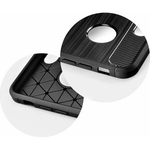 Etui Carbon iPhone 5/5S/SE czarny/black