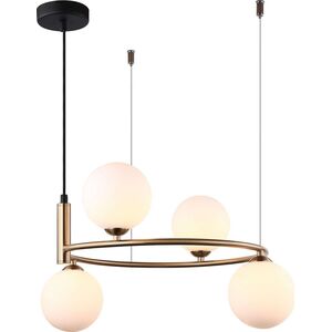 Lampa wisząca Italux Amily MDM-3974/4 BRO