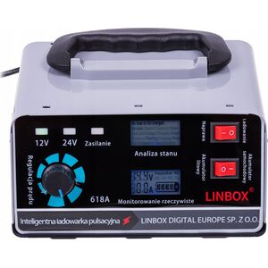 Linbox Prostownik samochodowy 12/24V Linbox