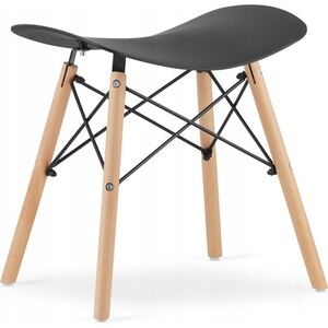 Leobert Taboret KORFU - czarny x 3