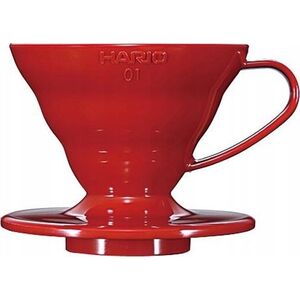 Hario Hario ceramiczny Drip V60-01 Czerwony