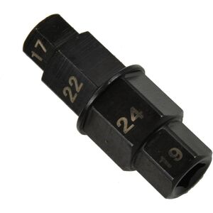 Geko Nasadka osi przedniego koła 17mm*19mm*22mm*24mm (100)