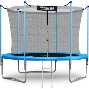 Trampolina ogrodowa Neo-Sport NS-08W181 z siatką wewnętrzną 8.5 FT 252 cm