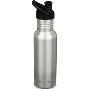 Klean Kanteen Butelka z ustnikiem Classic Narrow (Sport Cap) srebrna 532ml