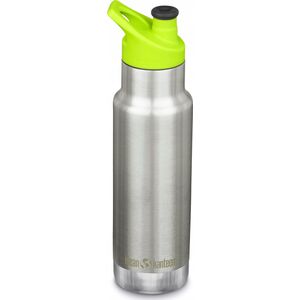 Klean Kanteen Kid Kanteen Classic Narrow VI (Sport Cap), 355ml/12oz, Brushed Stainless