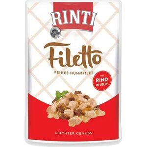 Rinti Rinti Filetto Karma Mokra dla Psa Kurczak Wołowina 100g